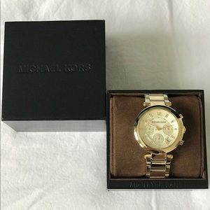 Gold Michael Kors watch for sale